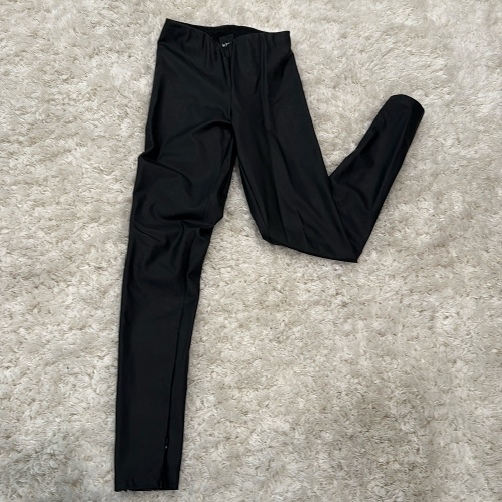 KHY (Kylie Jenner) like faux leather legging, like new